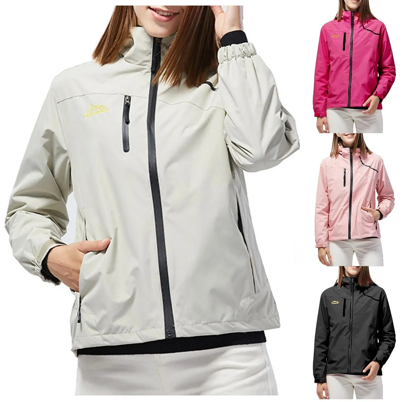 Lightweight Women's Windbreaker Jacket Single layer