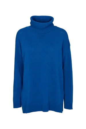 Line T-Neck - Princess Blue