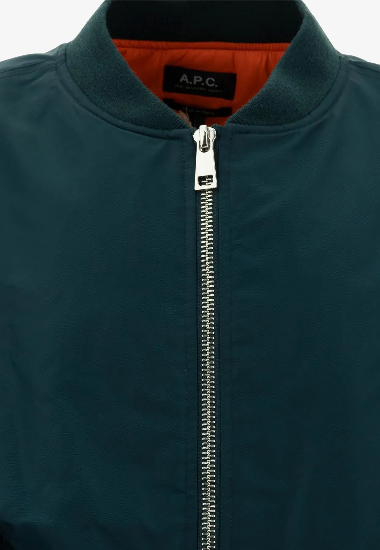 Logan Zip-Up Bomber Jacket