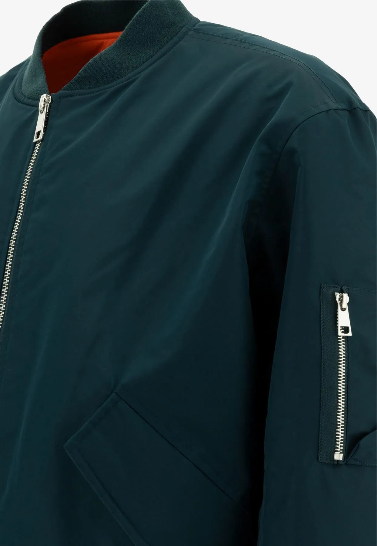 Logan Zip-Up Bomber Jacket