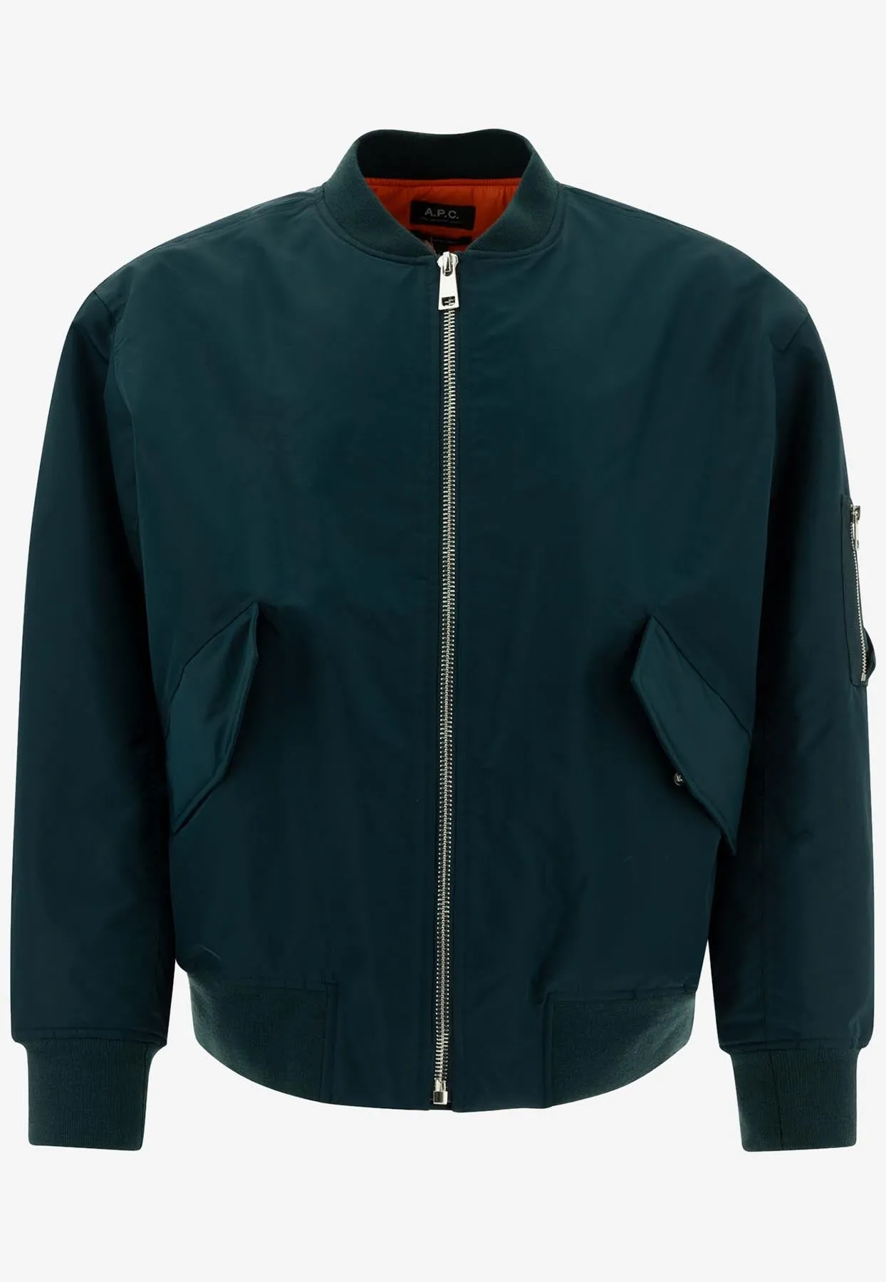 Logan Zip-Up Bomber Jacket