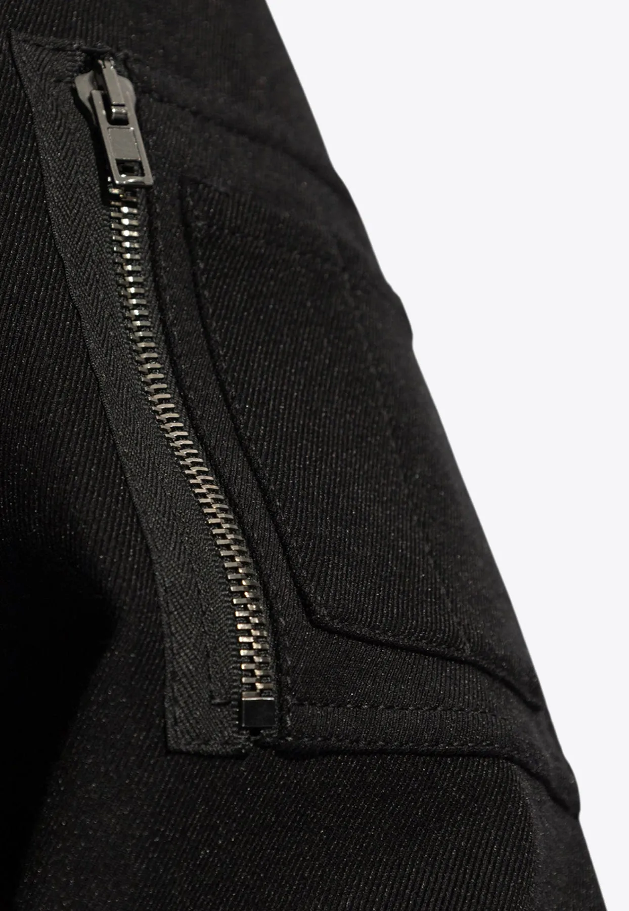 Logo Appliqué Bomber Jacket