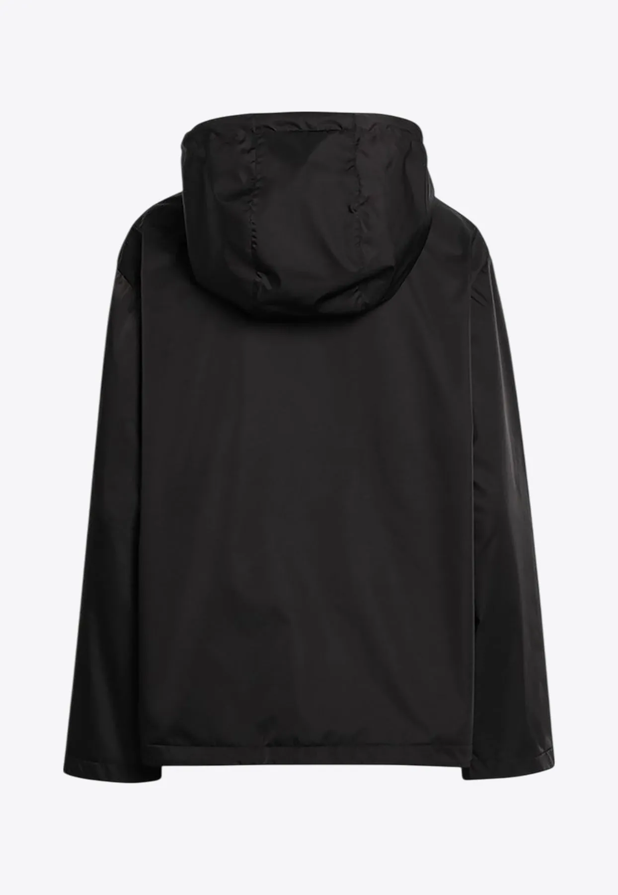 Logo Patch Windbreaker Jacket
