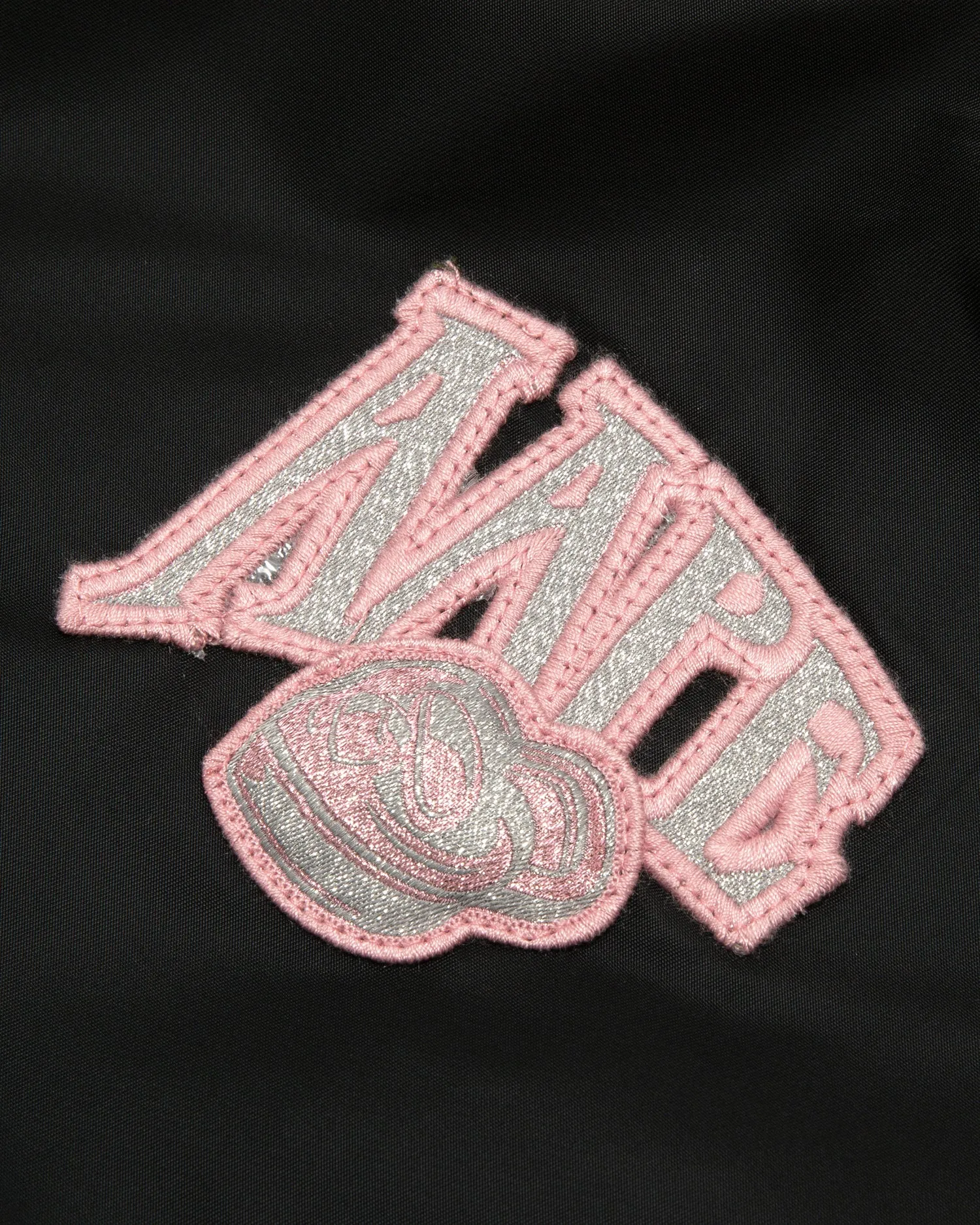 Logo zip-up bomber jacket