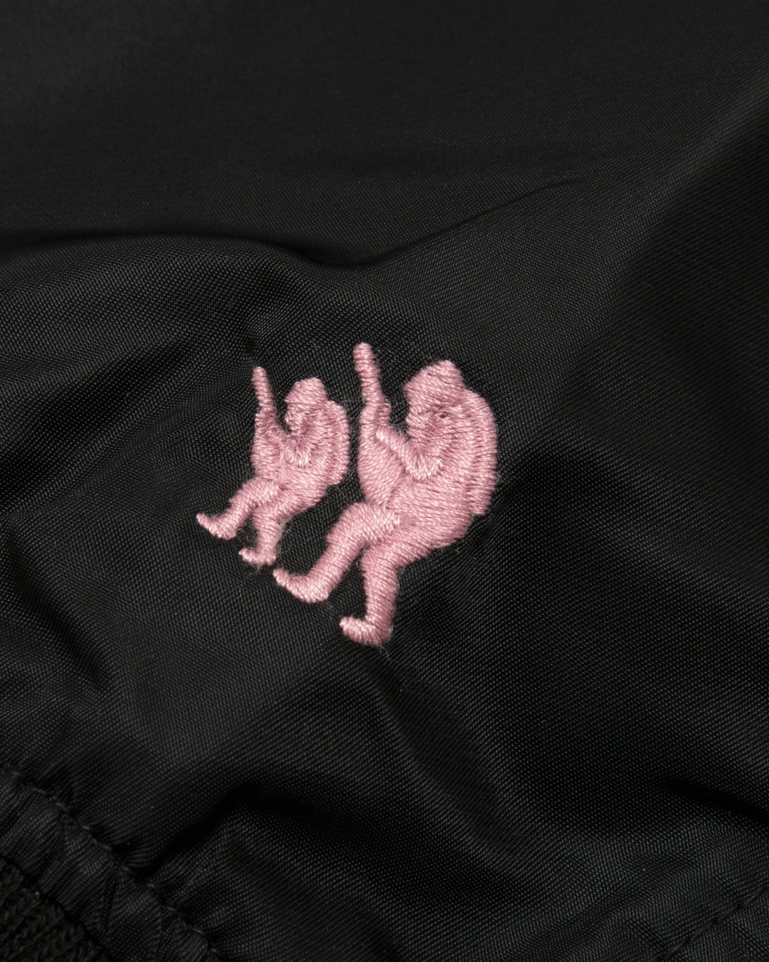 Logo zip-up bomber jacket