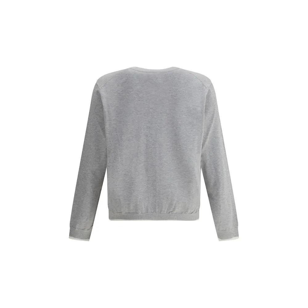 Logoed Cardigan