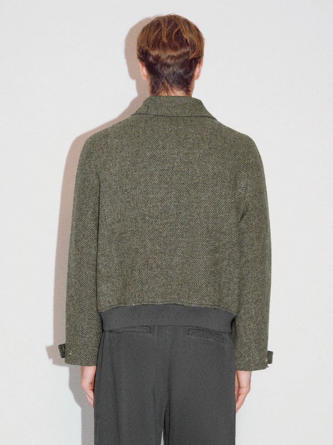 Loose Zip Up Front Jackets