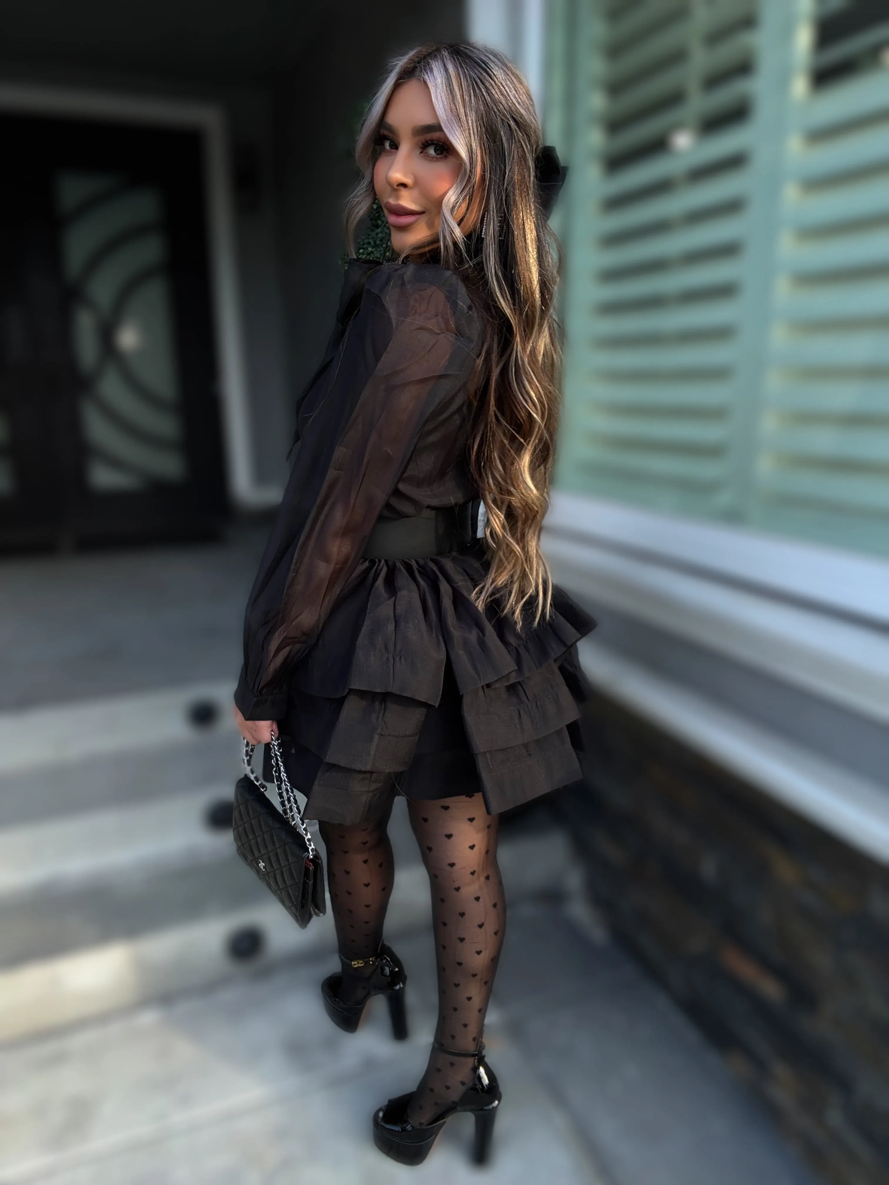 Marlon Mini Dress (Black)