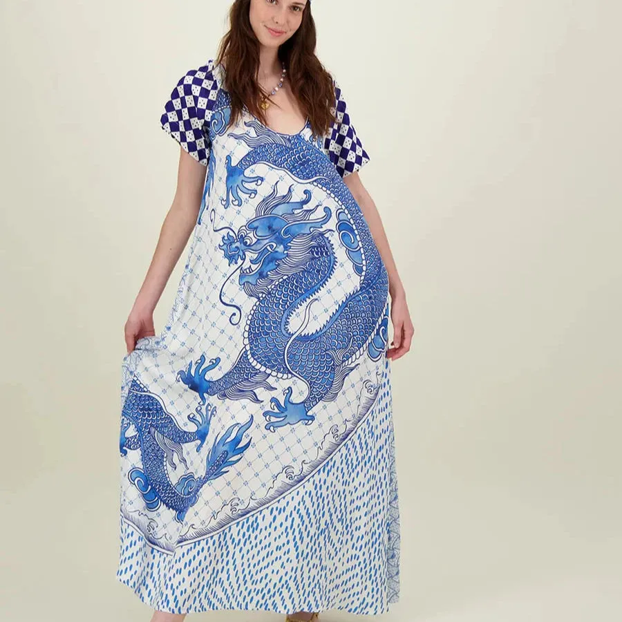 ME369 Vera Maxi Amalfi Dress