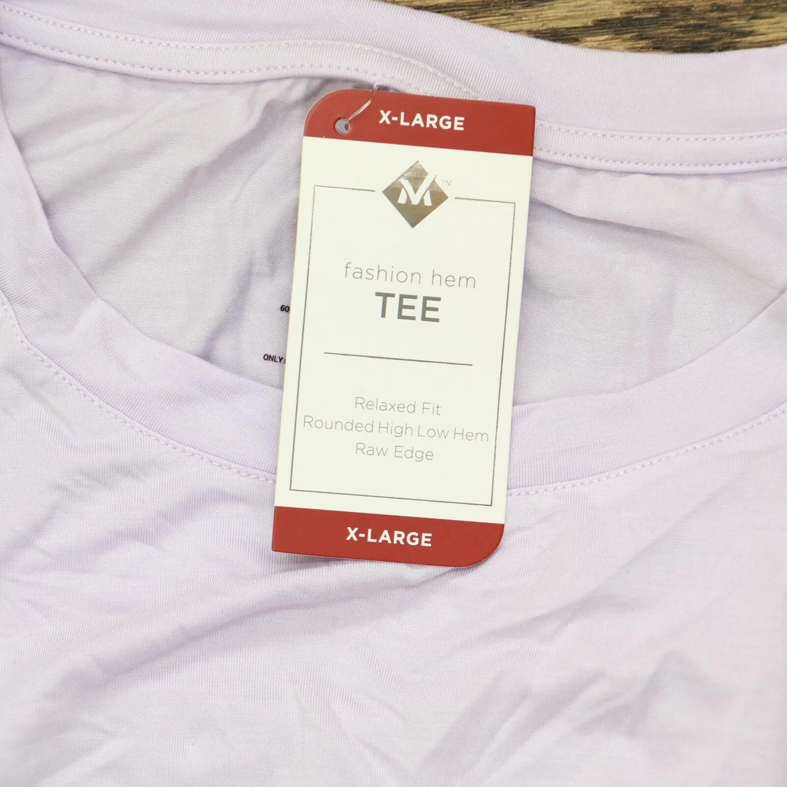 Member's Mark Women's Short Sleeve High Low Rounded Hem T-Shirt F12532C889