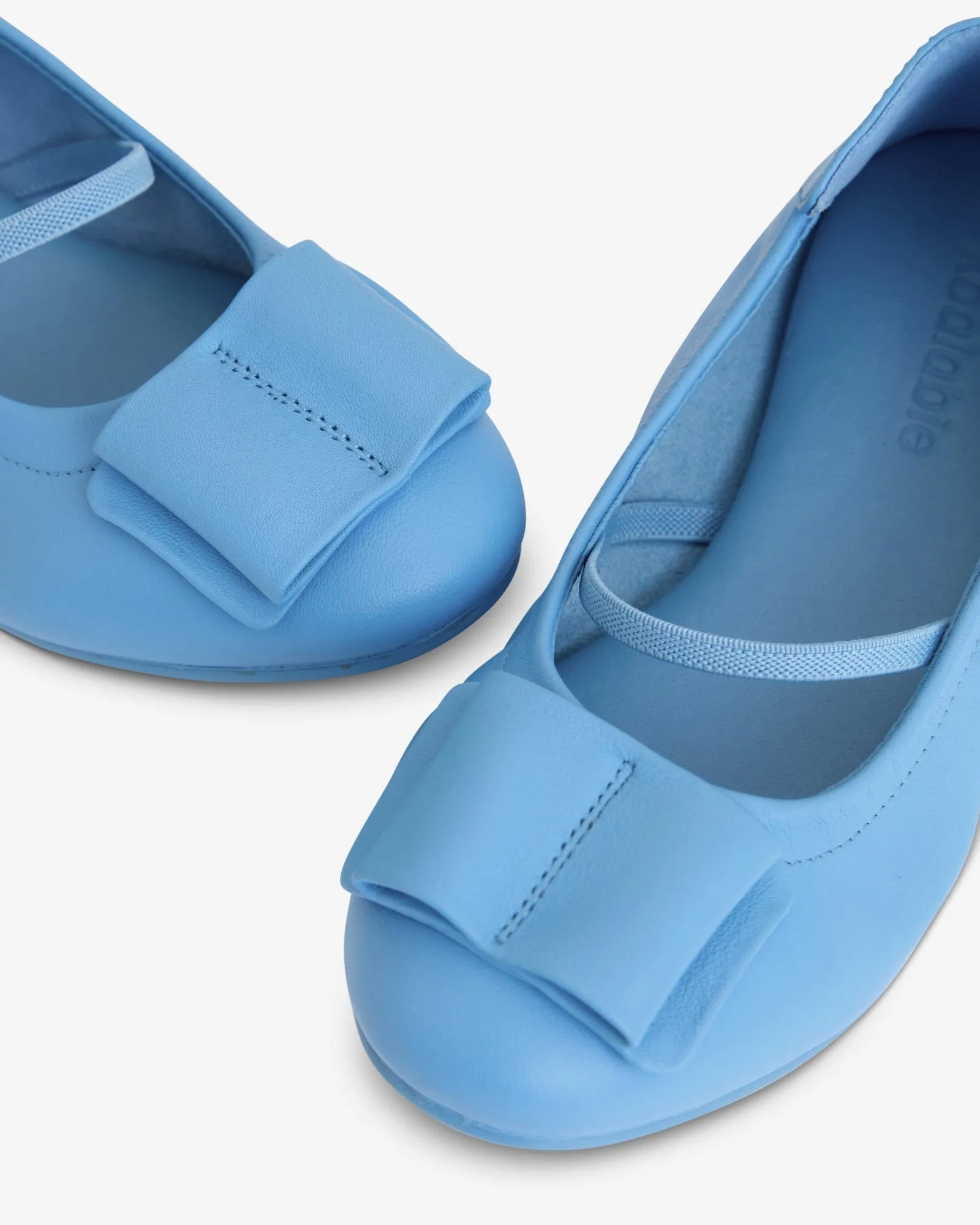 Mini Blair Ballerina Leather Flats - Frozen (Kids)