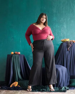 Mock Wrap Top