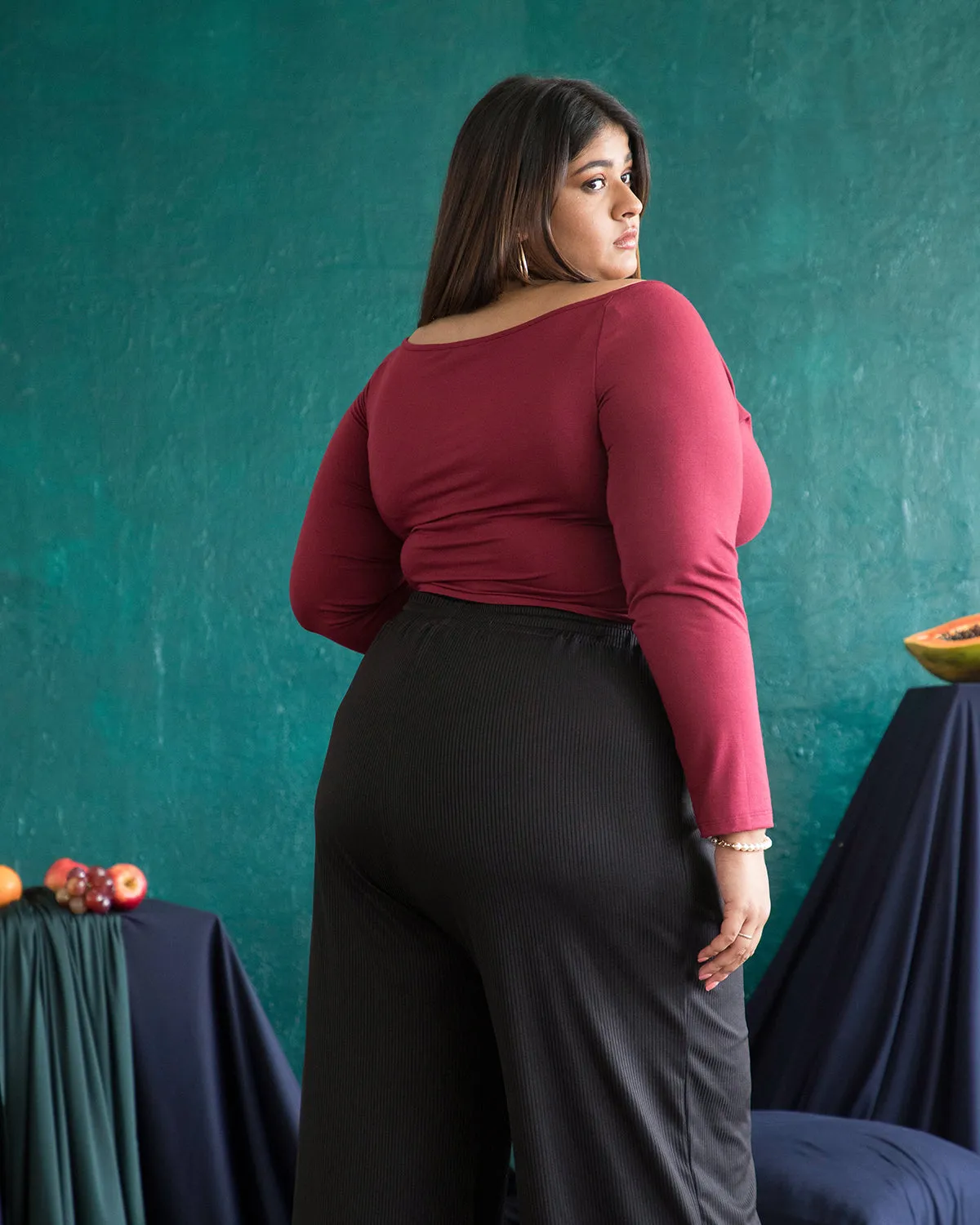 Mock Wrap Top