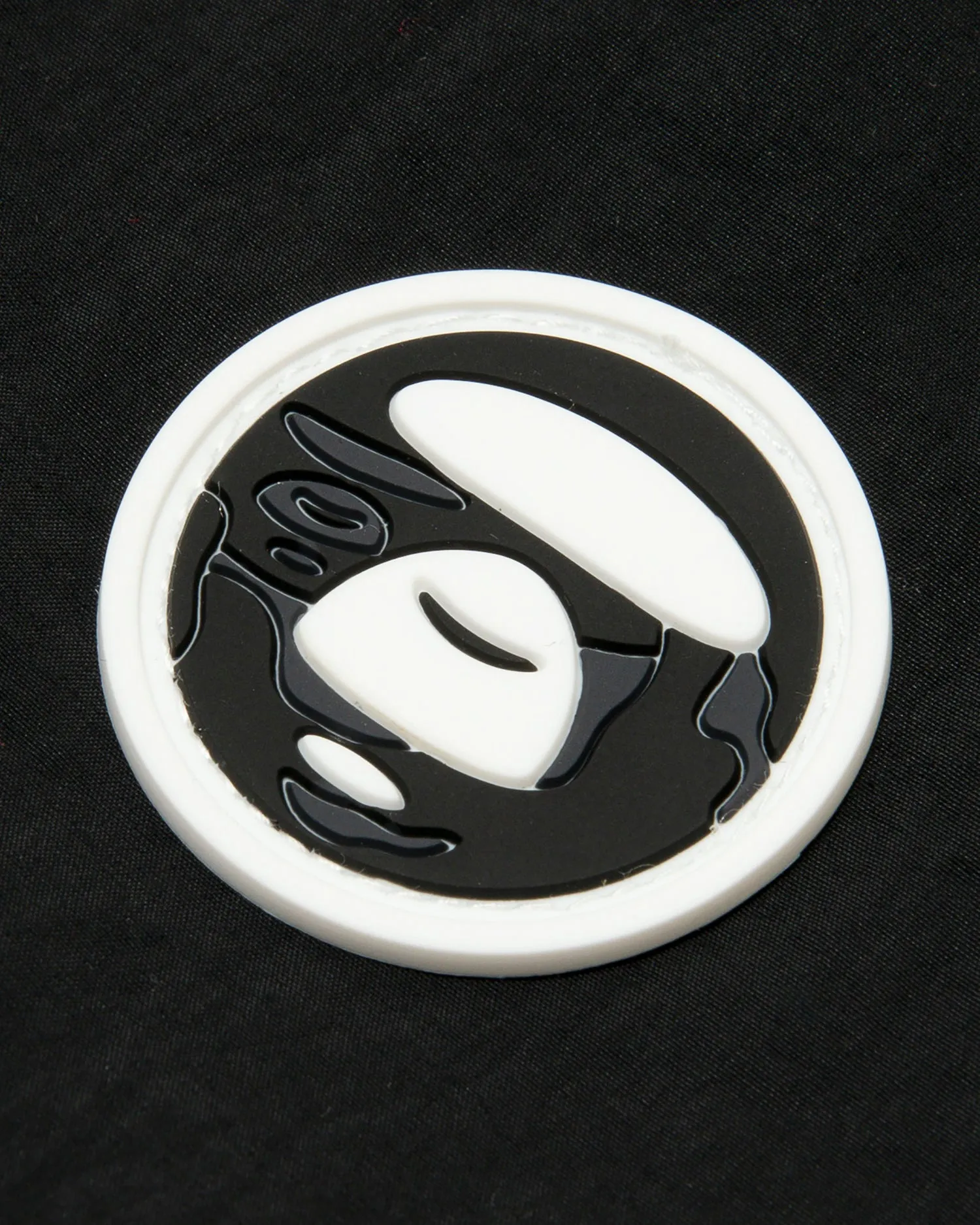 Moonface logo zip-up jacket
