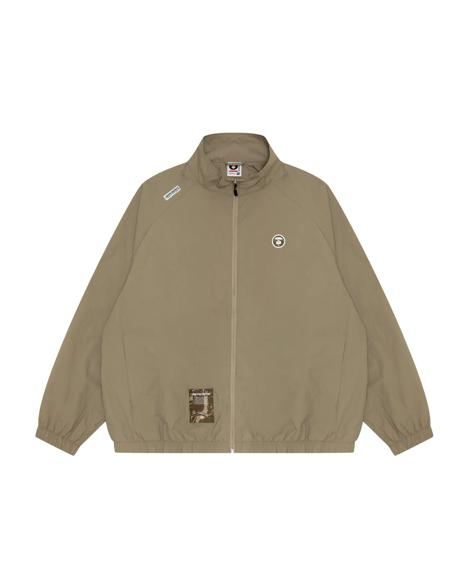 Moonface logo zip-up jacket