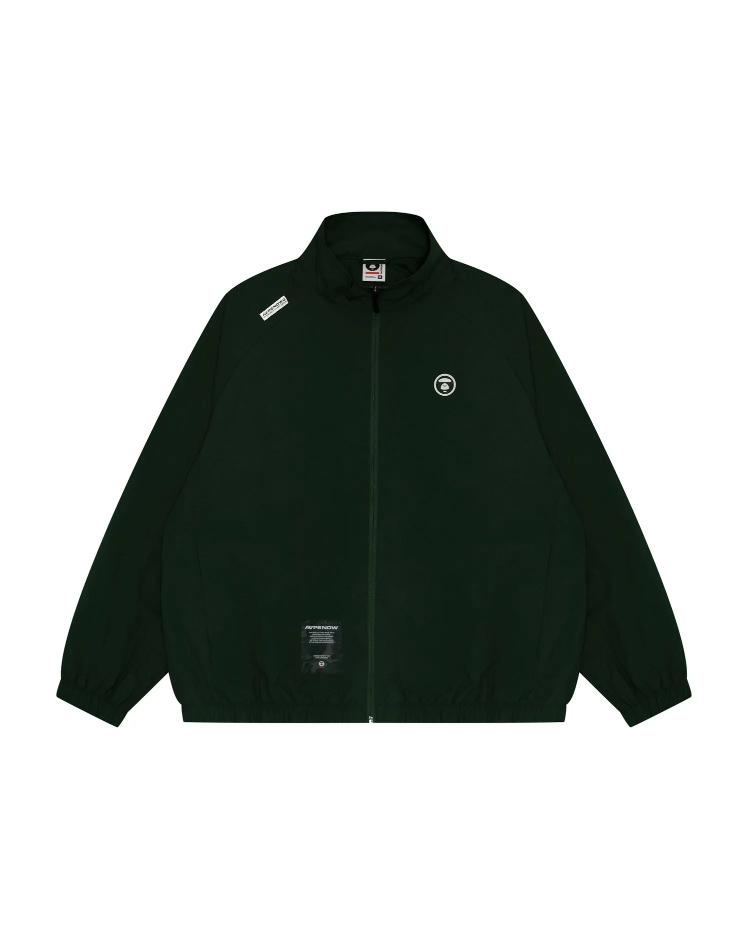 Moonface logo zip-up jacket