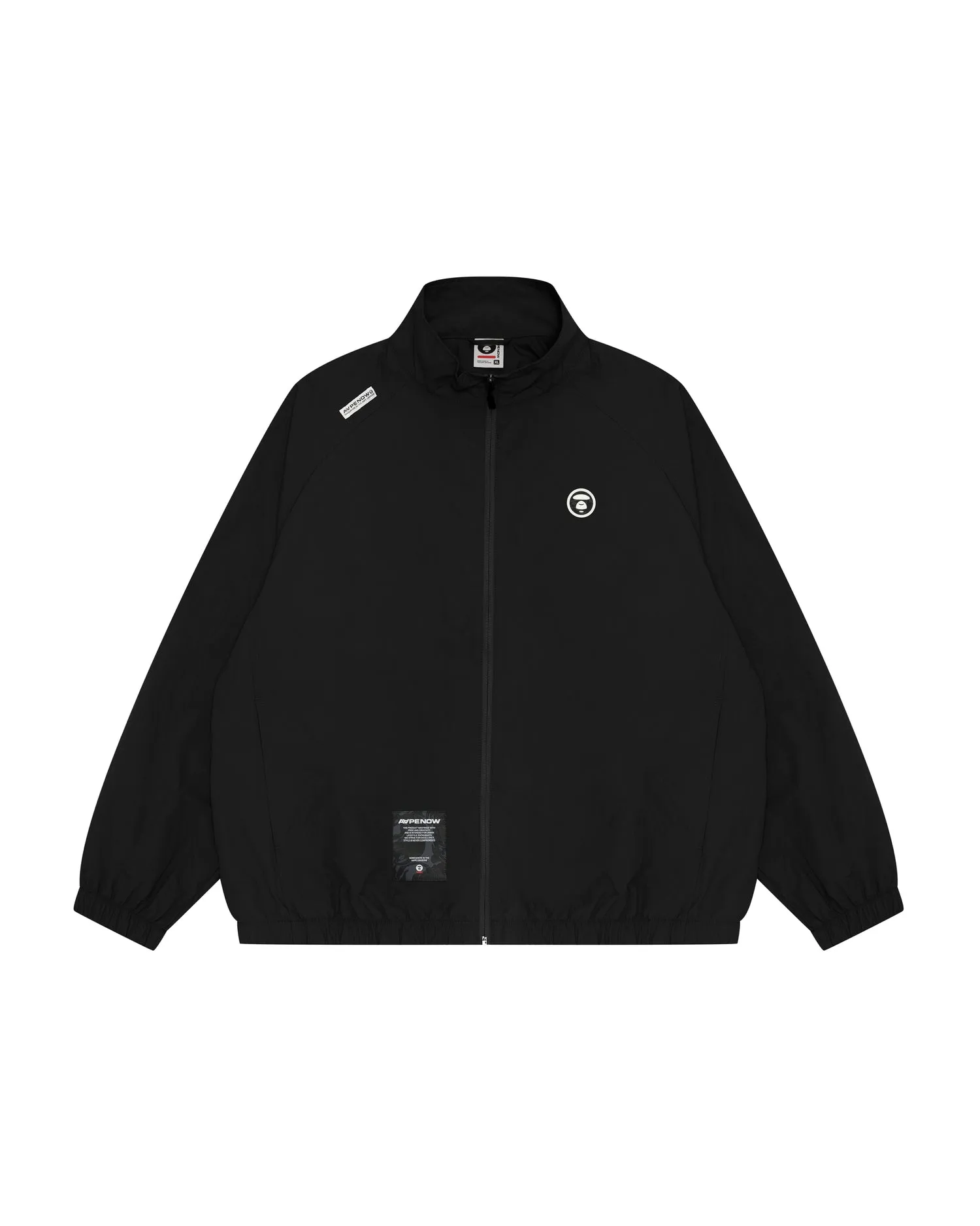 Moonface logo zip-up jacket