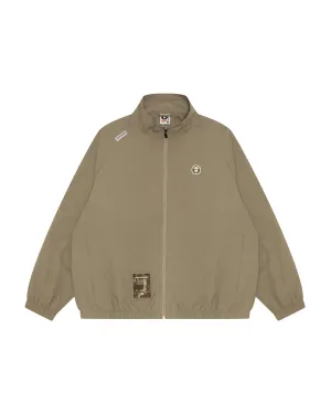 Moonface logo zip-up jacket