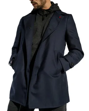 Navy Cashmere Peacoat