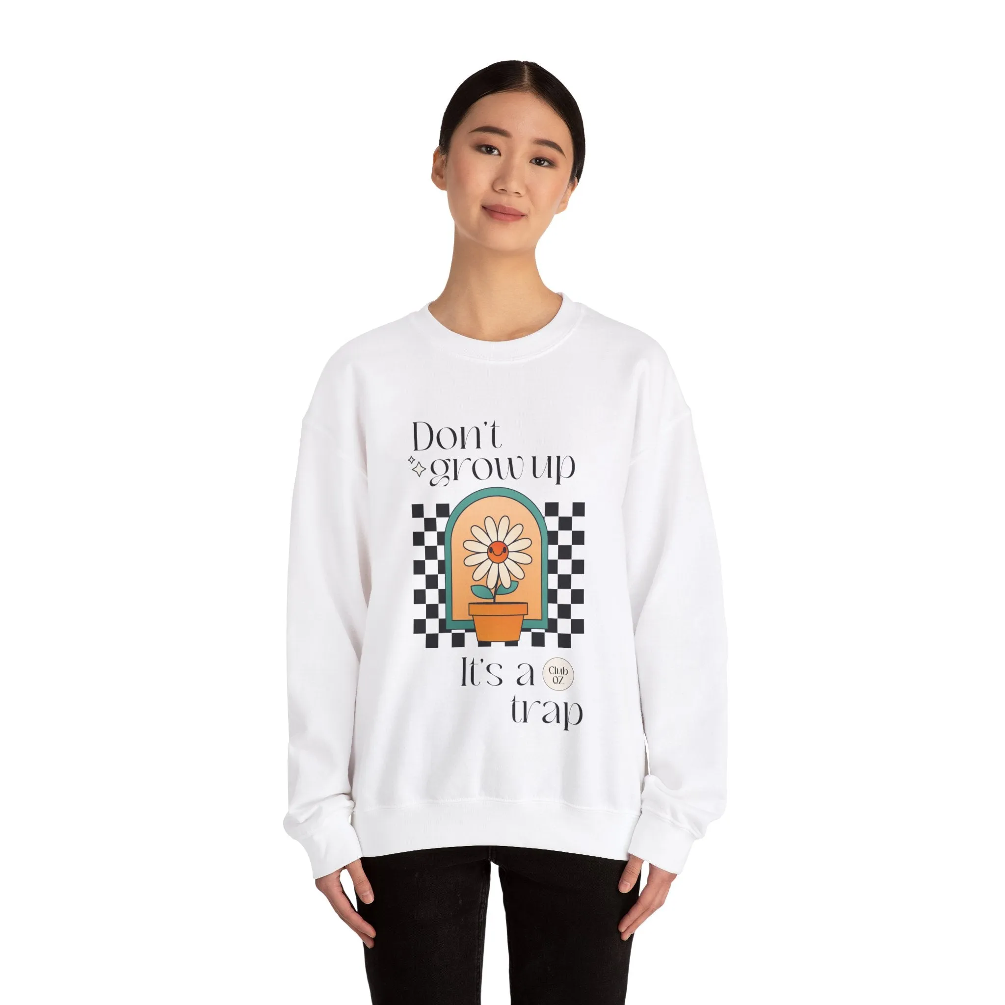No Adulting QZ Club Sweatshirt