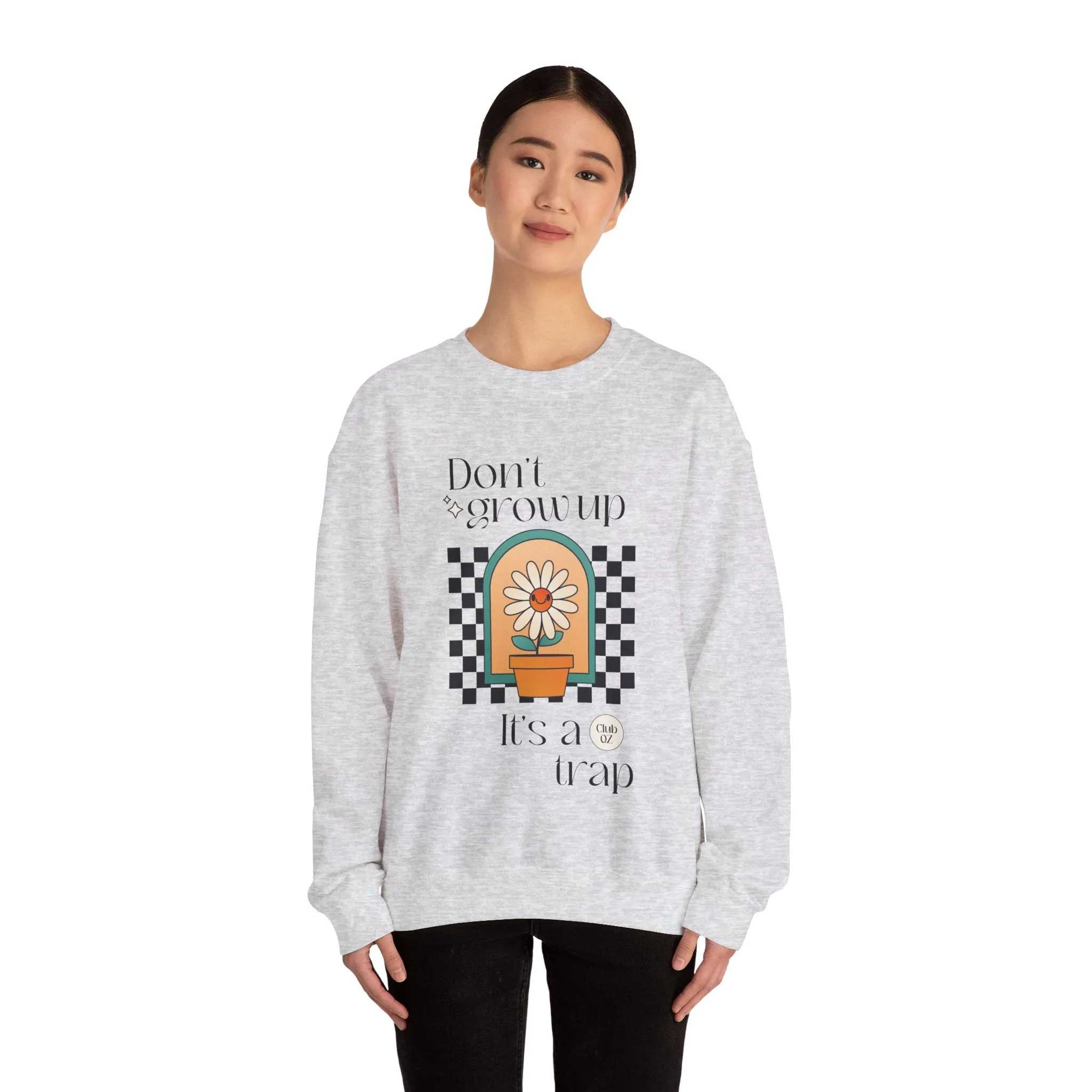 No Adulting QZ Club Sweatshirt