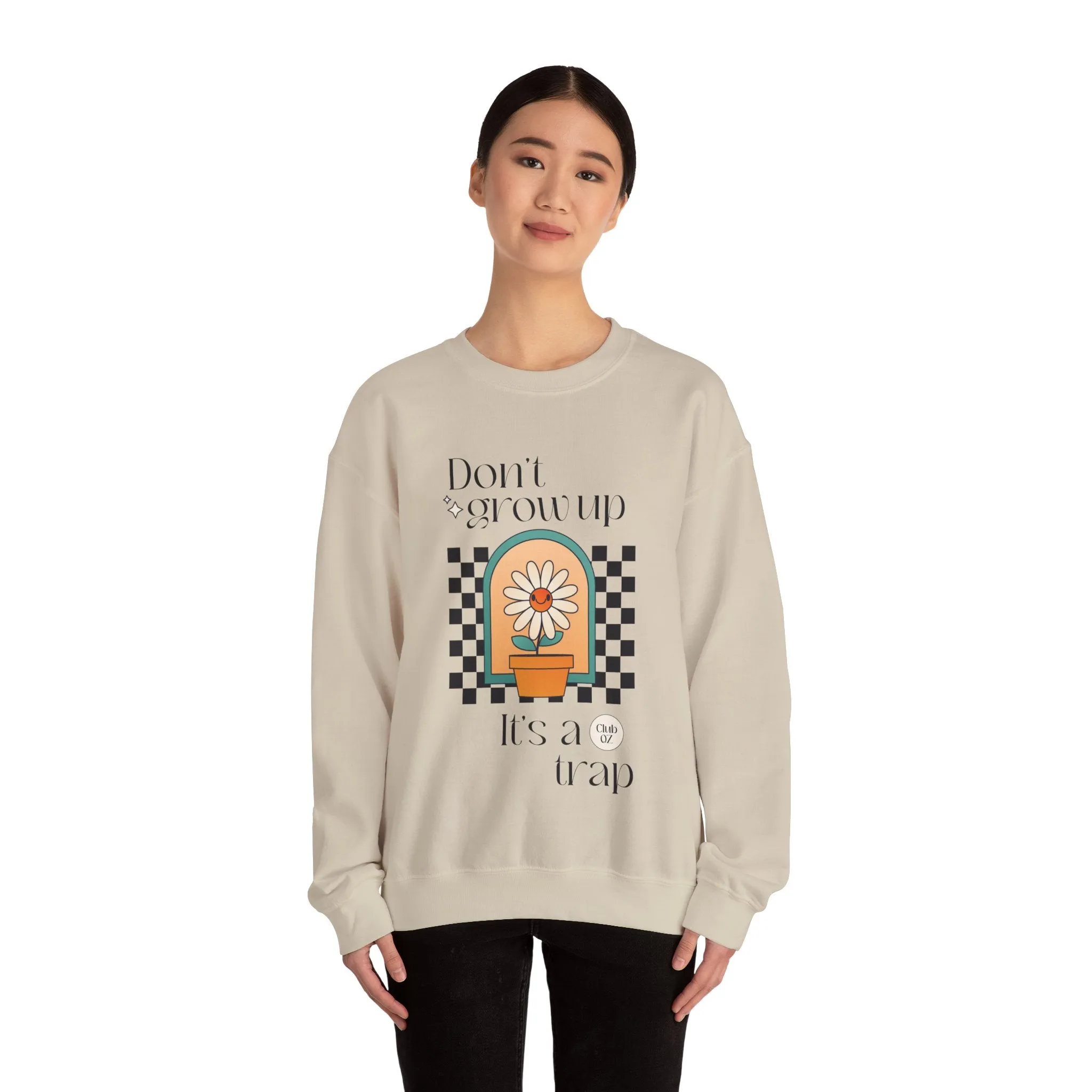 No Adulting QZ Club Sweatshirt