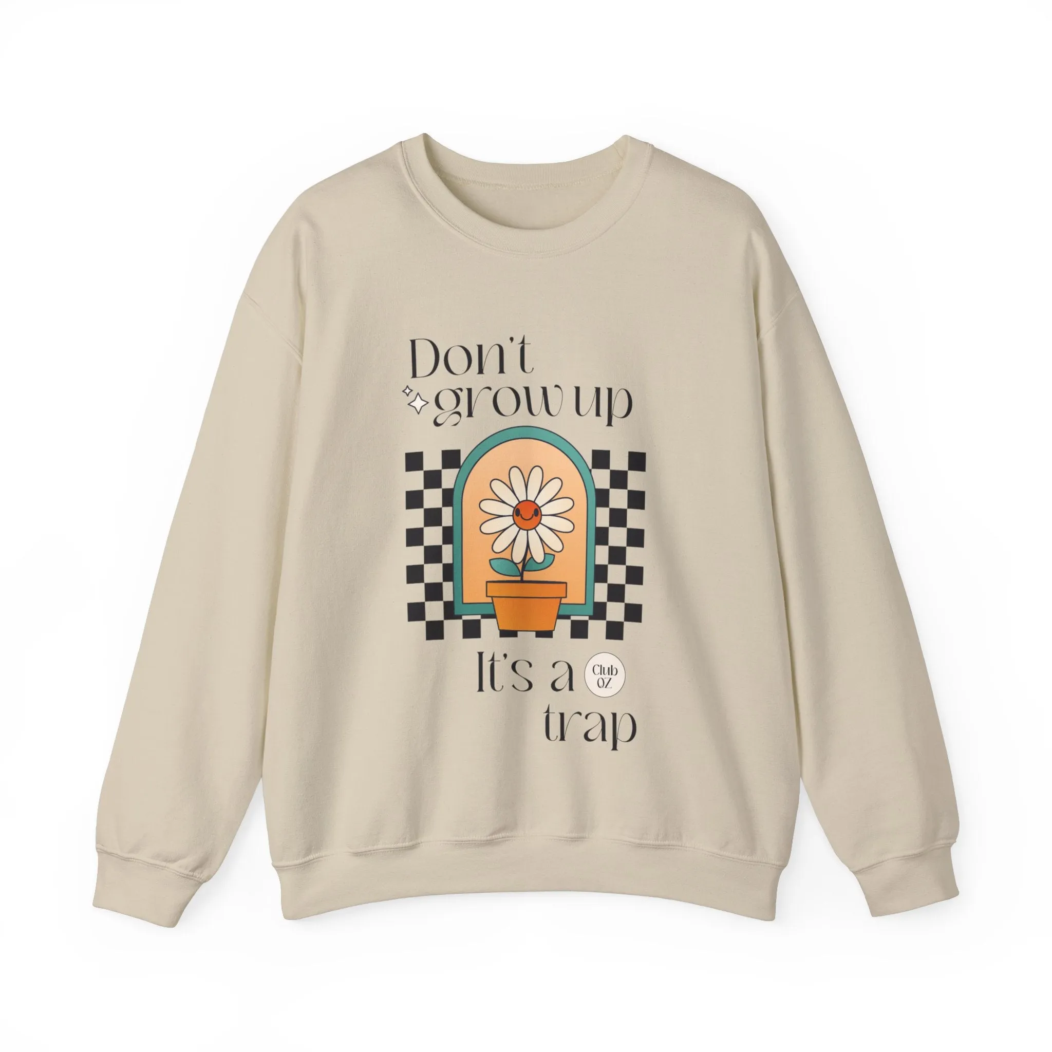 No Adulting QZ Club Sweatshirt