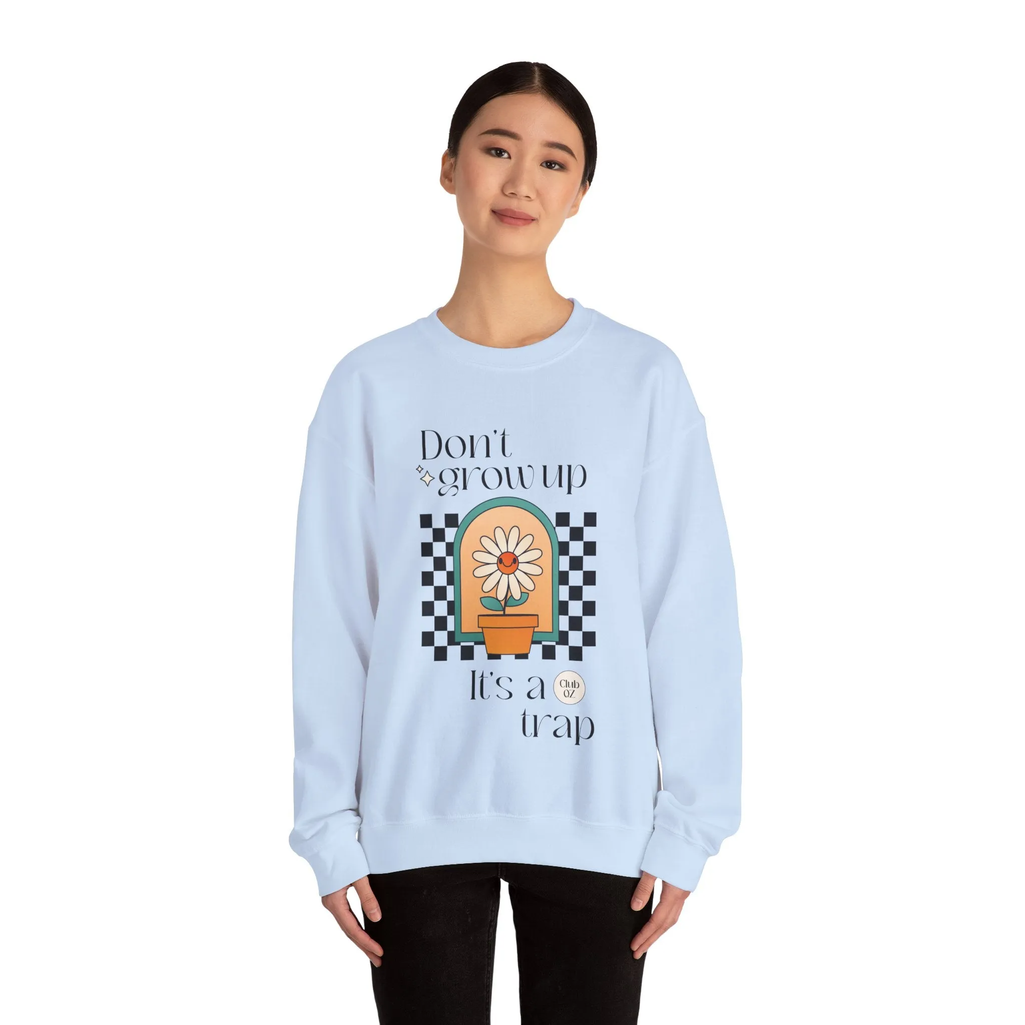 No Adulting QZ Club Sweatshirt