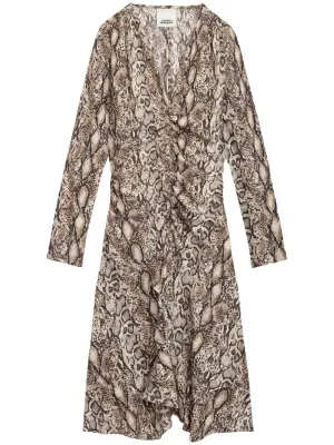 Octavia printed mini dress