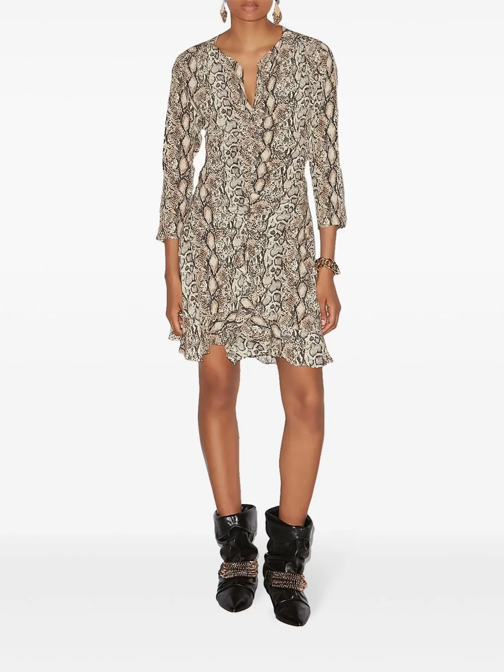 Octavia printed mini dress