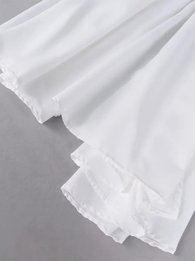 Off Shoulder Tie-Up Side Split Ruched Dress