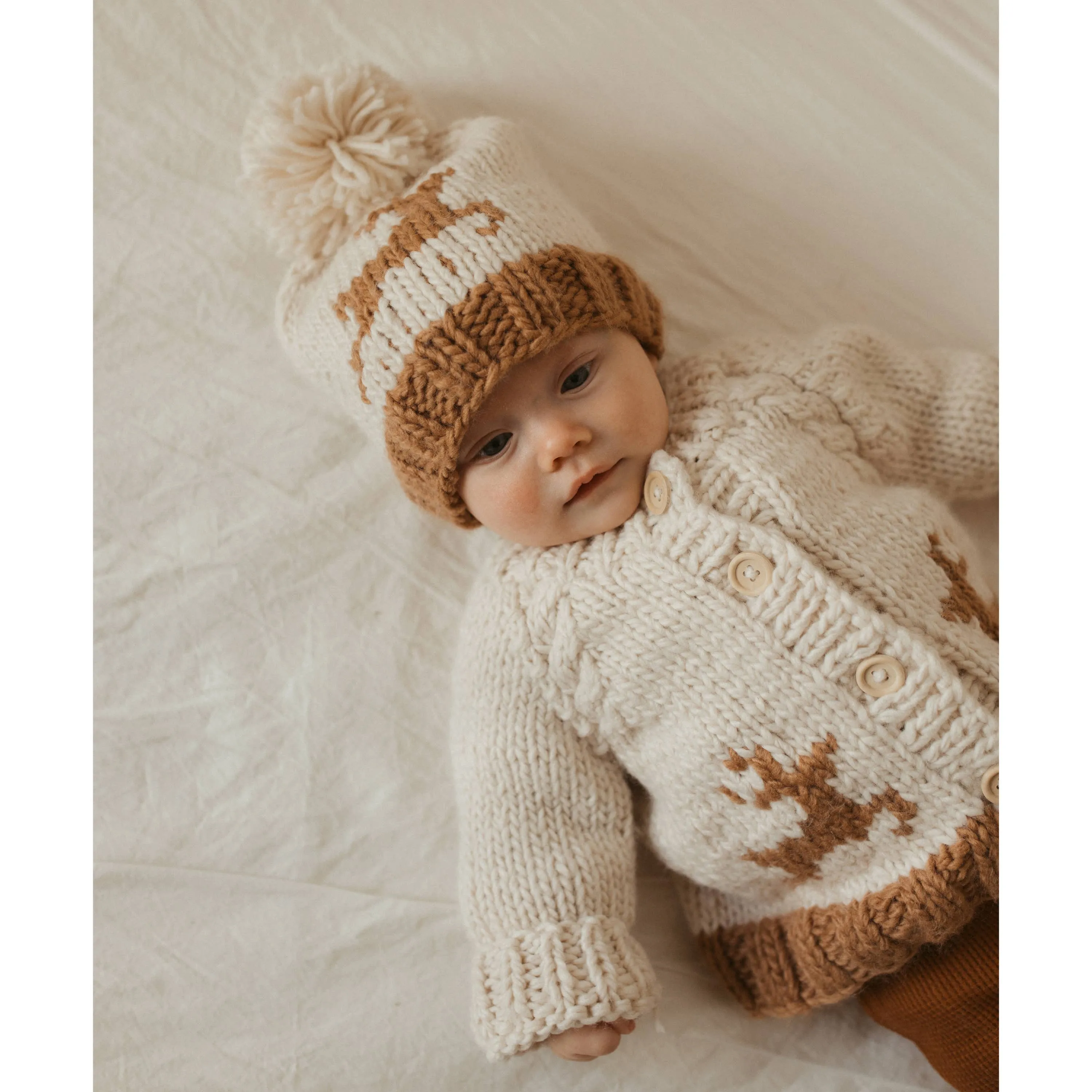 Oh Deer Cardigan Sweater: 2-3T