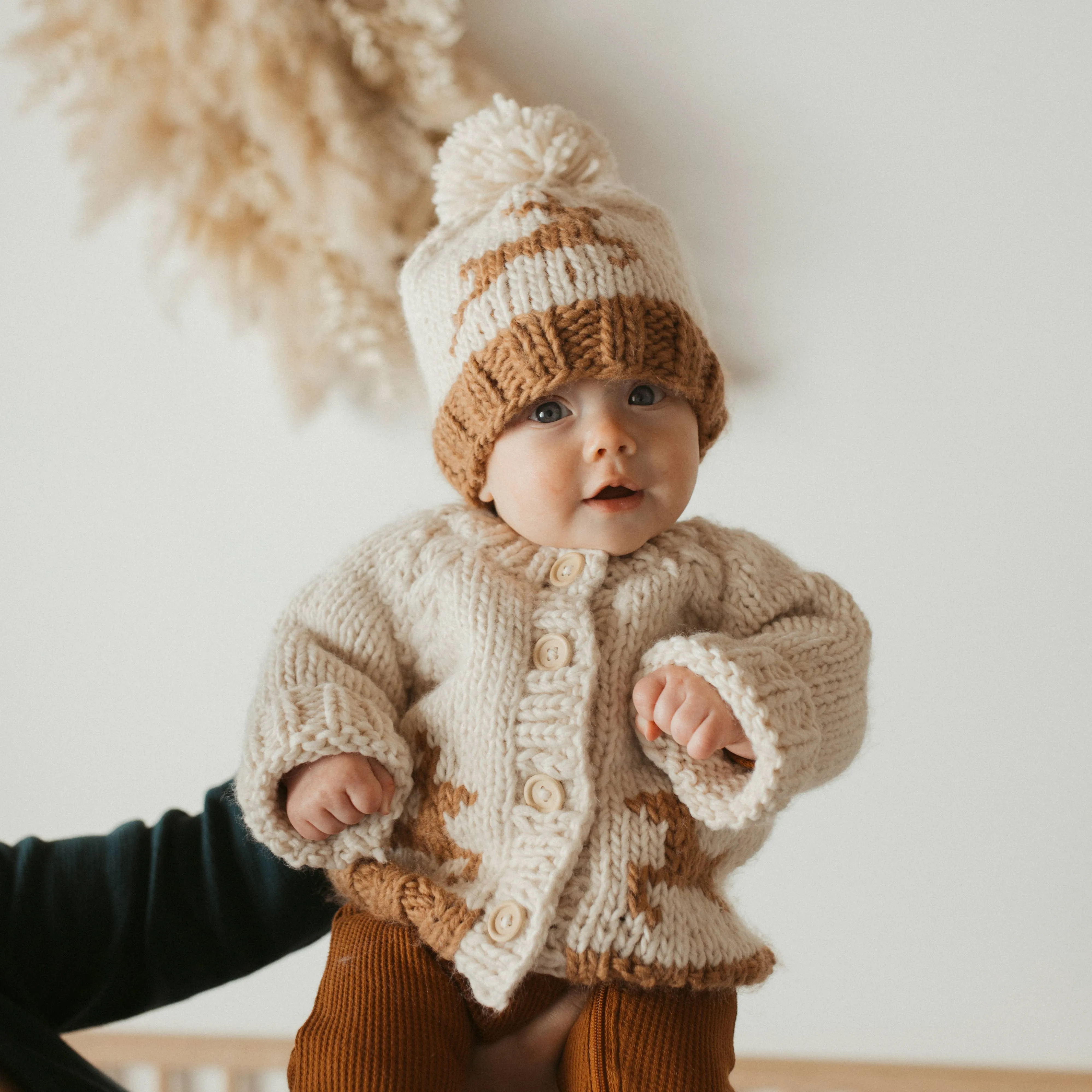 Oh Deer Cardigan Sweater: 2-3T