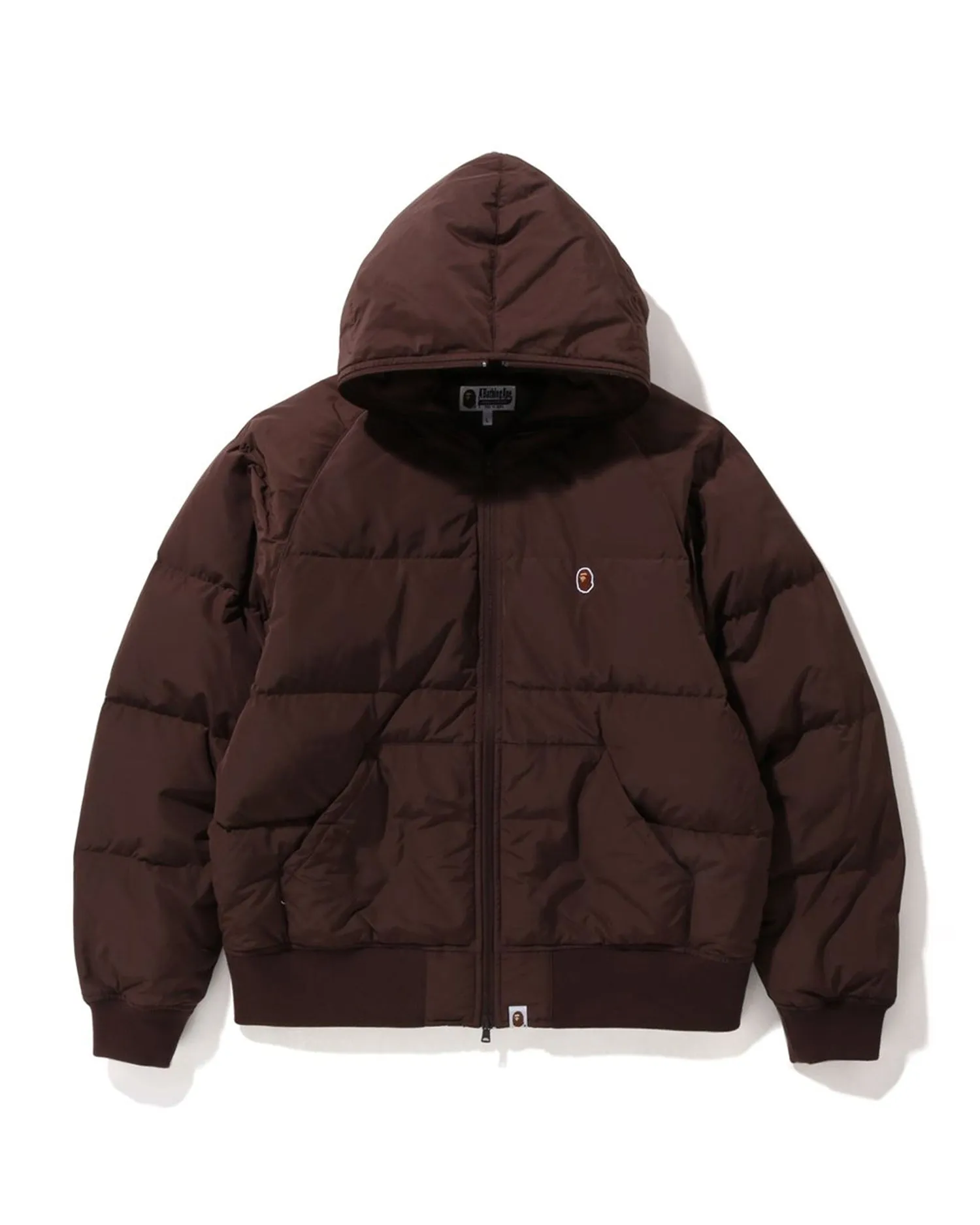 One Point Hoodie Down Jacket