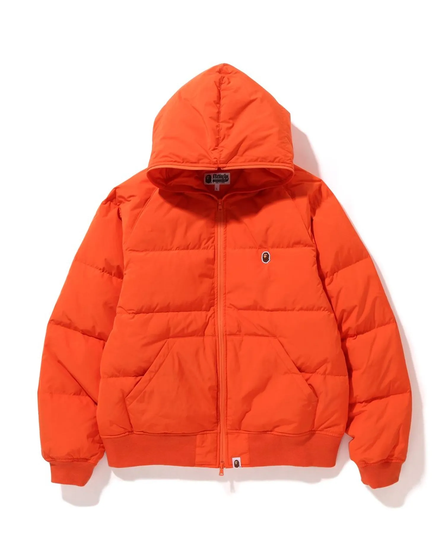 One Point Hoodie Down Jacket