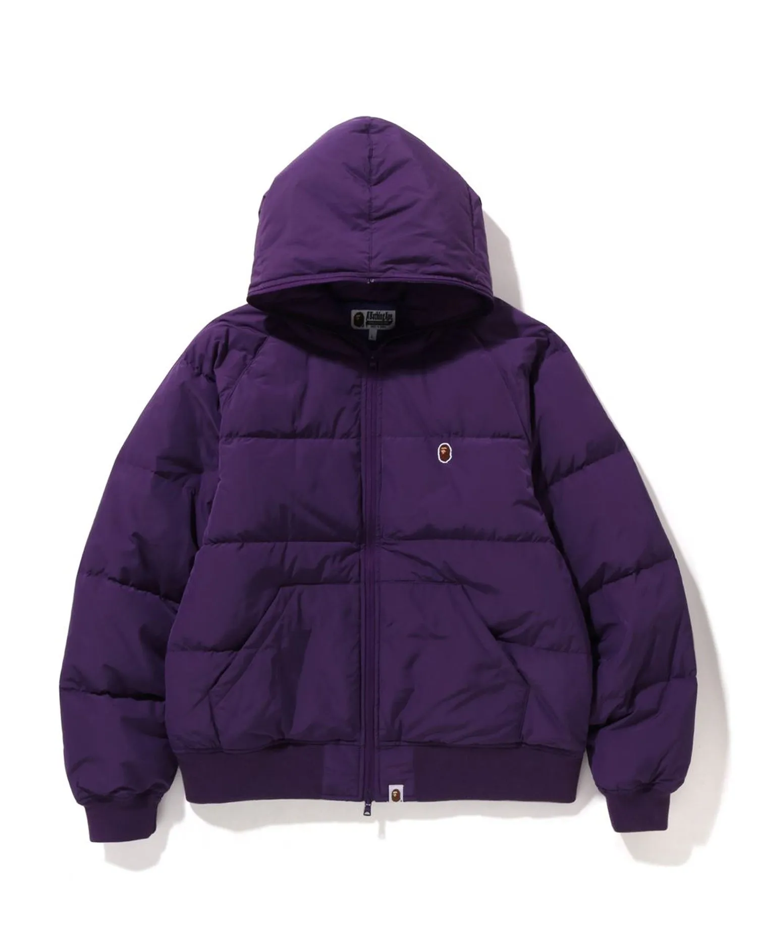 One Point Hoodie Down Jacket