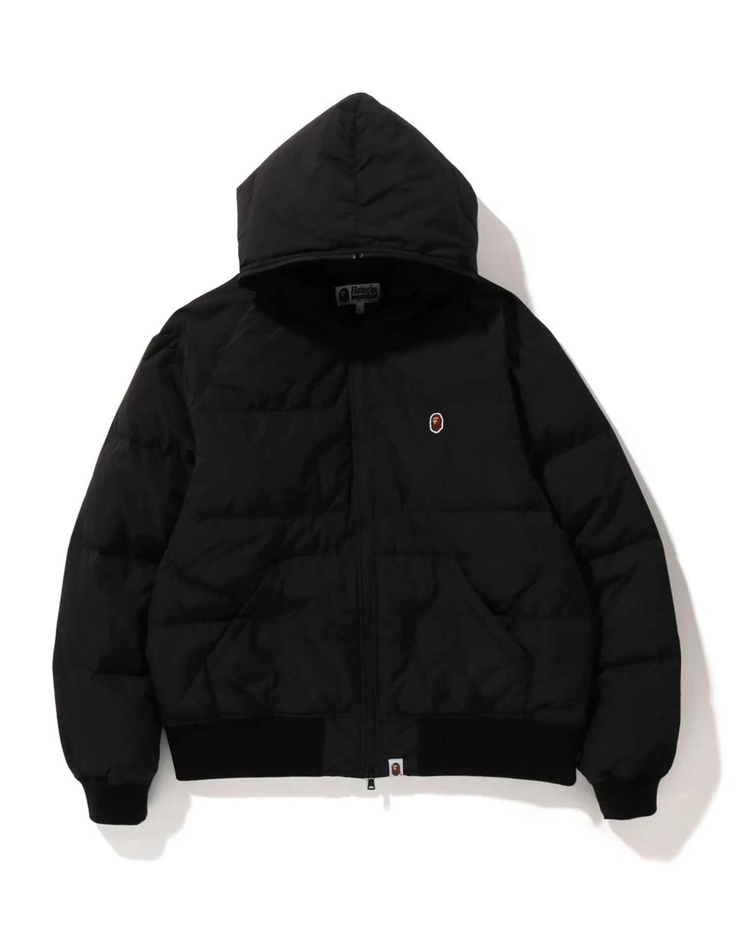 One Point Hoodie Down Jacket