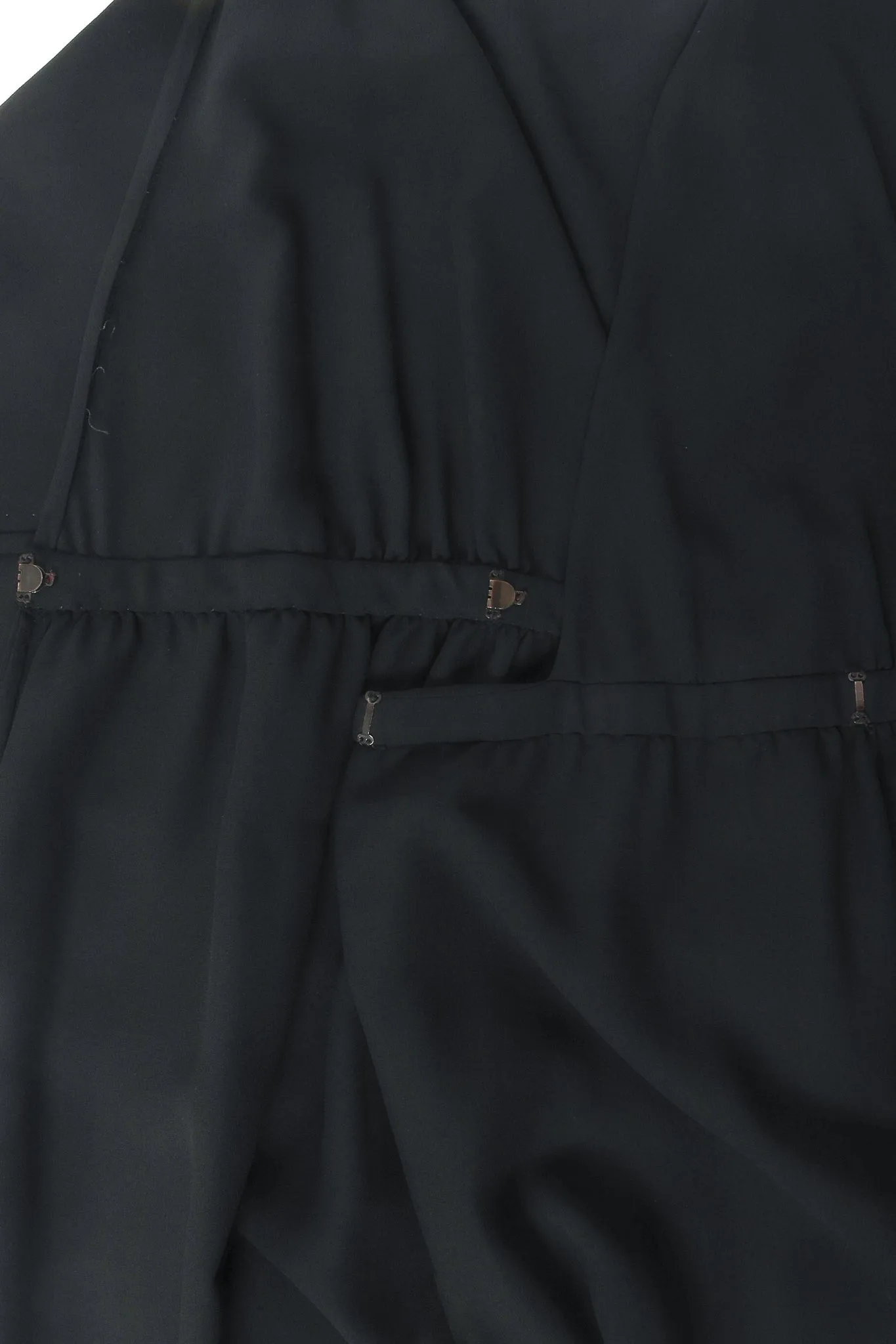 Open Back Capelet Wrap Dress