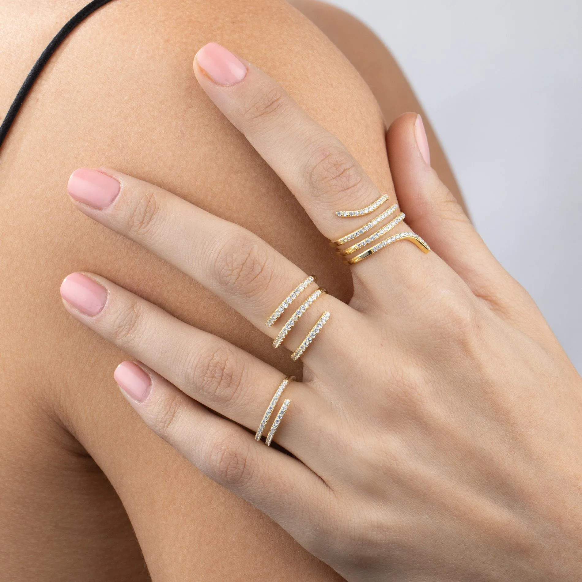 Pavé Wrap Ring