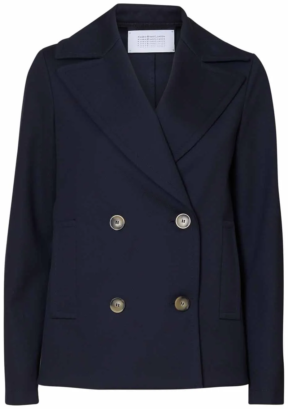 Peacoat Diagonal Loro Piana Navy Blue