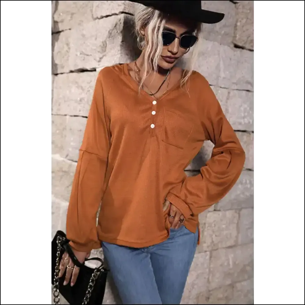 Perfee Playful Long Sleeve High-Low Hoodie
