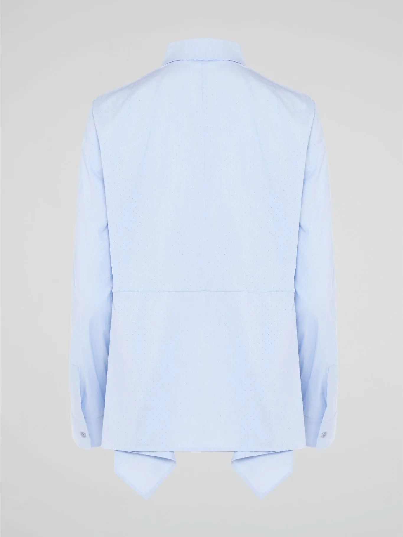 Powder Blue High-Low Shirt