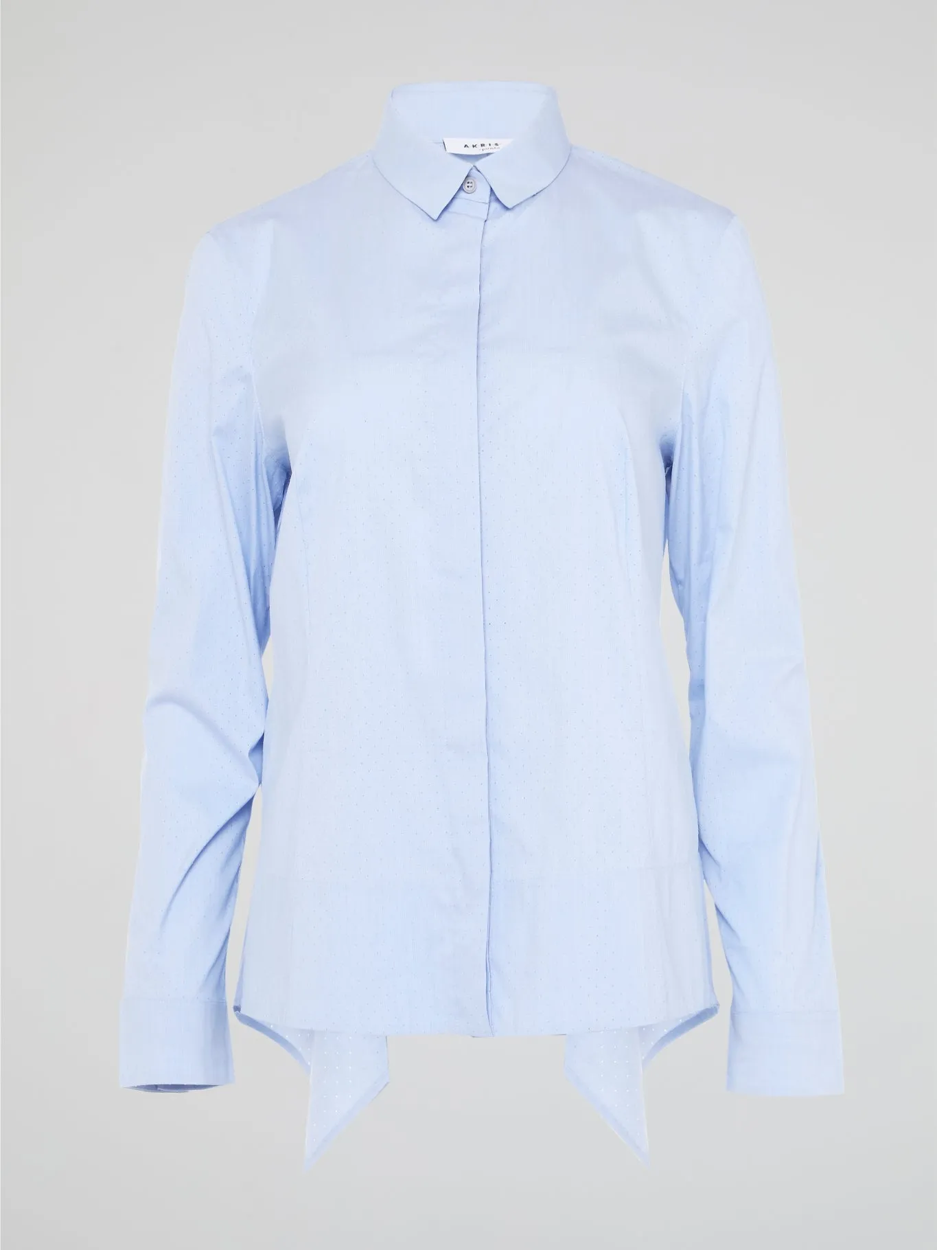 Powder Blue High-Low Shirt