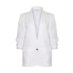 prevail jacket - porcelain