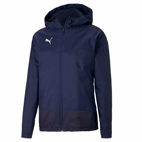 Puma TeamGoal Rain Jacket Peacoat Youth