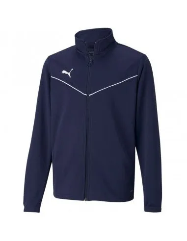 Puma TeamRise Poly Training Jacket Peacoat Youth