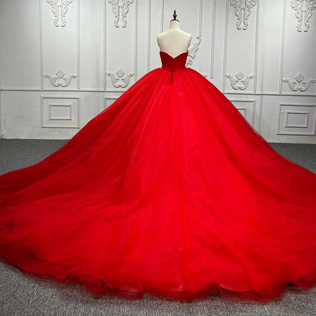 Quinceanera Dresses Simple Sweetheart Party Dresses Ruched Sleeveless Prom Dresses Ball Gown