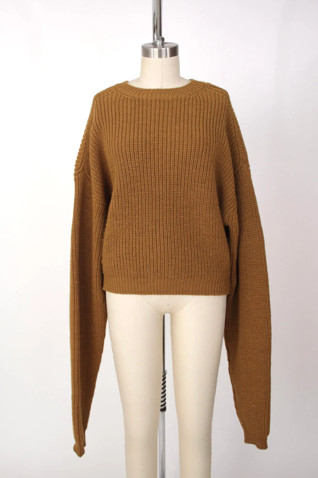 Quira Virgin Wool Rib Knit Sweater