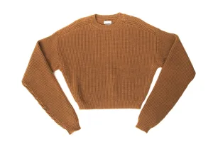 Quira Virgin Wool Rib Knit Sweater