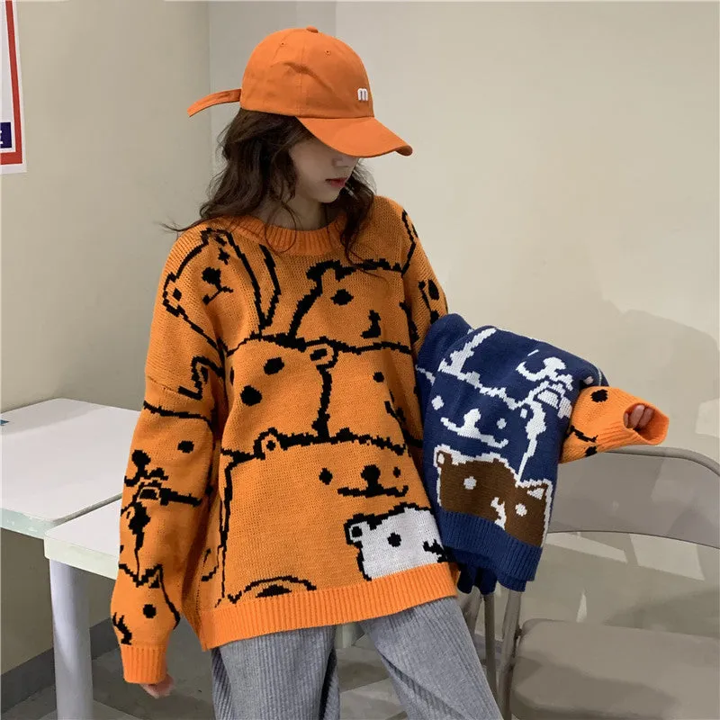 "BEAR" SWEATER N011302